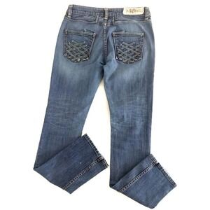 Jimmy Taverniti | Angie Jeans Womens Size 28 Blue Denim Low Rise Pants